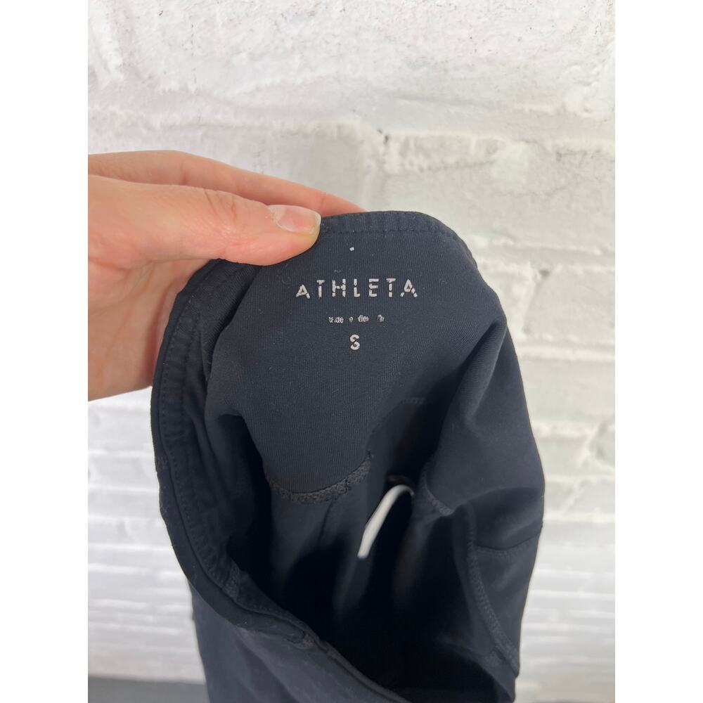 Athleta Women's Salutation Stash High Rise 7/8 Leggings Black Size Small - Picture 4 of 5